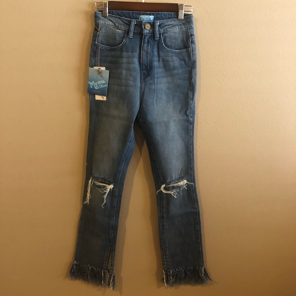 Show Me Your MuMu Brooklyn High Waist Jeans